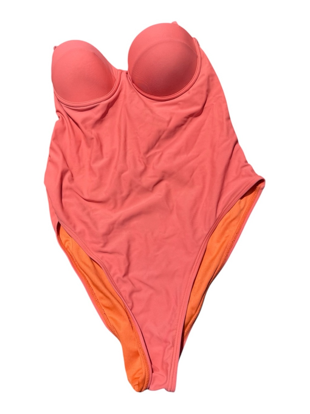 Nova Swimwear Coral One-Piece Swimsuit Size M